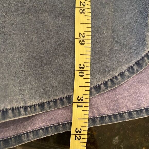 Garnet Hill Sz M 100% Cotton Shirt/Dress EUC - Picture 6 of 6